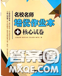 2020新版名校名师培优作业本加核心试卷四年级数学下册人教版答案