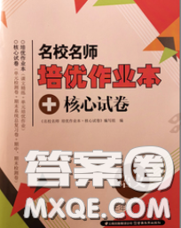 2020新版名校名师培优作业本加核心试卷三年级语文下册人教版答案