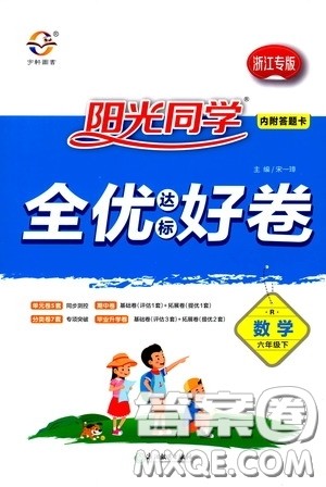 浙江教育出版社2020阳光同学全优达标好卷六年级数学下册人教版浙江专版答案