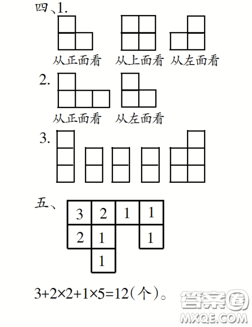 2020小学生数学报五年级下学期第1491期答案