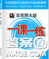 2020新版华东师大版一课一练六年级数学第二学期答案