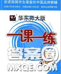 2020新版华东师大版一课一练三年级语文第二学期答案