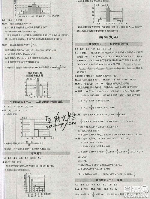 状元成才路2020春创优作业七年级数学下册人教版答案 状元成才路2020春创优作业七年级数学下册人教版答案