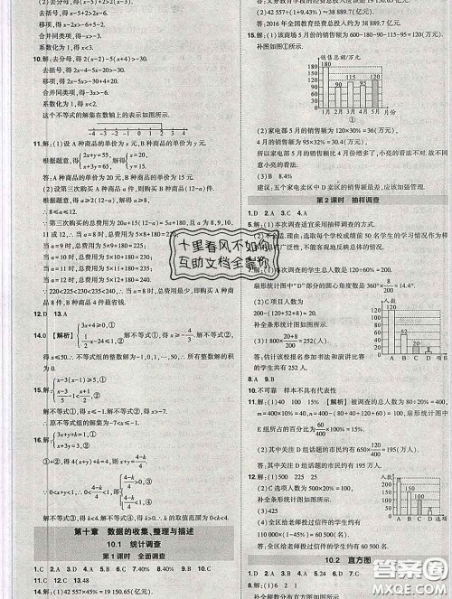 状元成才路2020春创优作业七年级数学下册人教版答案