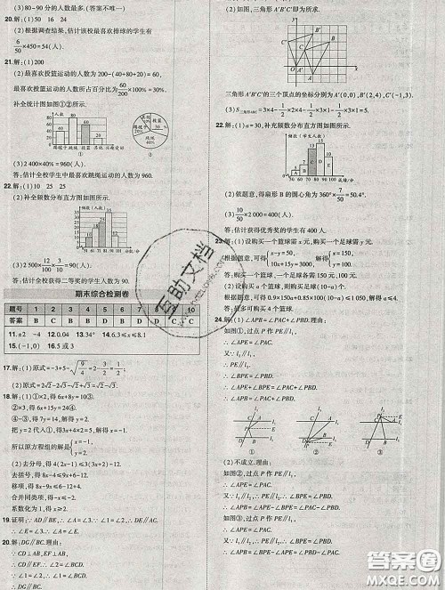 状元成才路2020春创优作业七年级数学下册人教版答案 状元成才路2020春创优作业七年级数学下册人教版答案