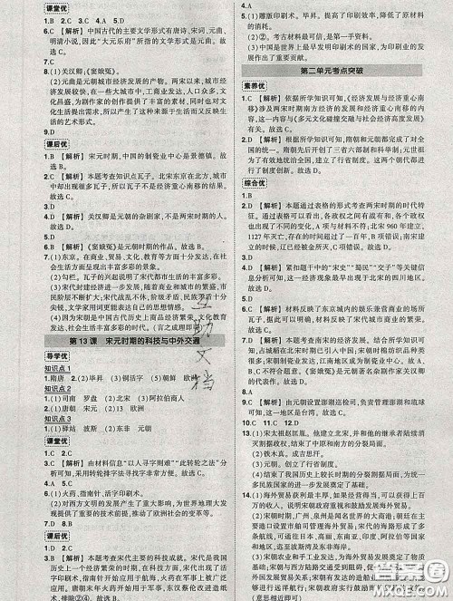 状元成才路2020春创优作业七年级历史下册人教版答案 状元成才路2020春创优作业七年级历史下册人教版答案