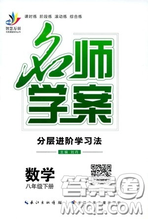 智慧万羽2020名师学案分层进阶学习法八年级数学下册答案