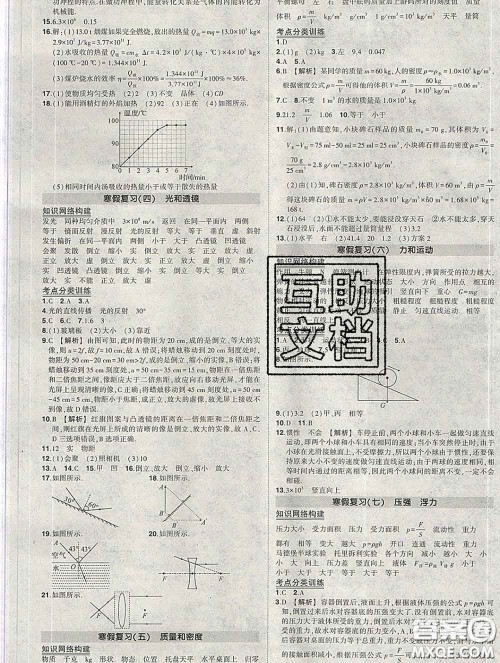 状元成才路2020春创优作业九年级物理下册人教版答案 状元成才路2020春创优作业九年级物理下册人教版答案