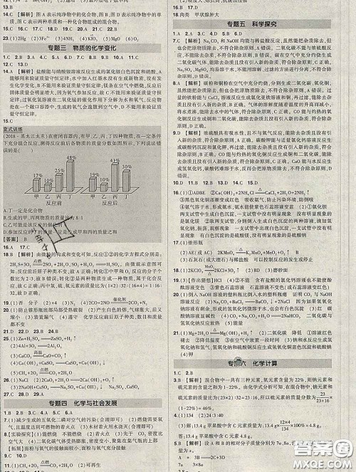 状元成才路2020春创优作业九年级化学下册人教版答案