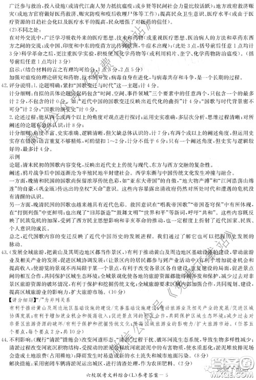 湖南省2020届高三六校联考试题文科综合试题及答案 湖南省2020届高三六校联考试题文科综合试题及答案