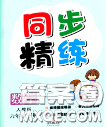 2020新版同步精练六年级数学下册人教版参考答案