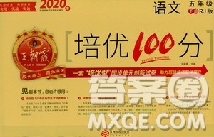 2020年王朝霞培优100分语文五年级下册RJ人教版参考答案
