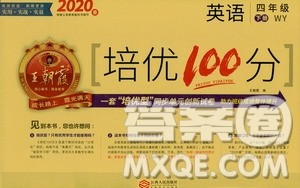 2020年王朝霞培优100分英语四年级下册WY外研版参考答案