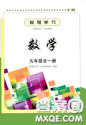 明天出版社2020智慧学习数学九年级全一册答案