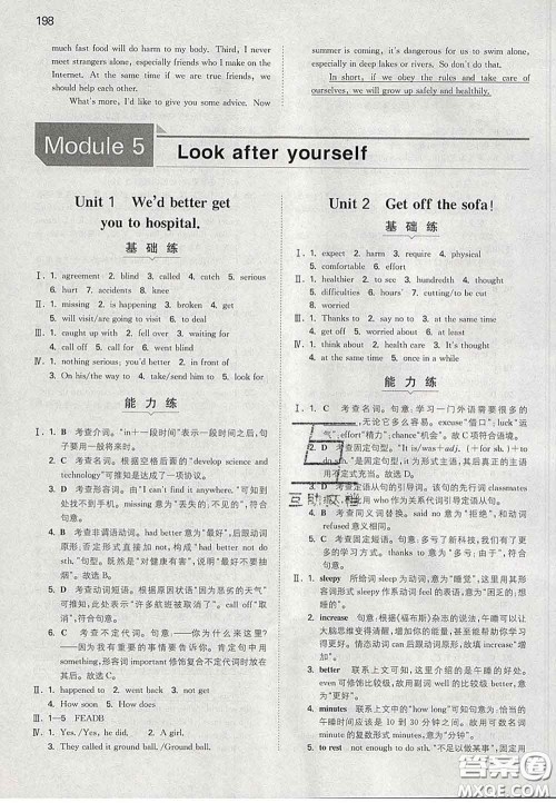 2020新版一本同步训练初中英语九年级下册外研版答案 2020新版一本同步训练初中英语九年级下册外研版答案