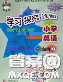 2020春智慧鱼北京西城学习探究诊断六年级英语下册外研版答案