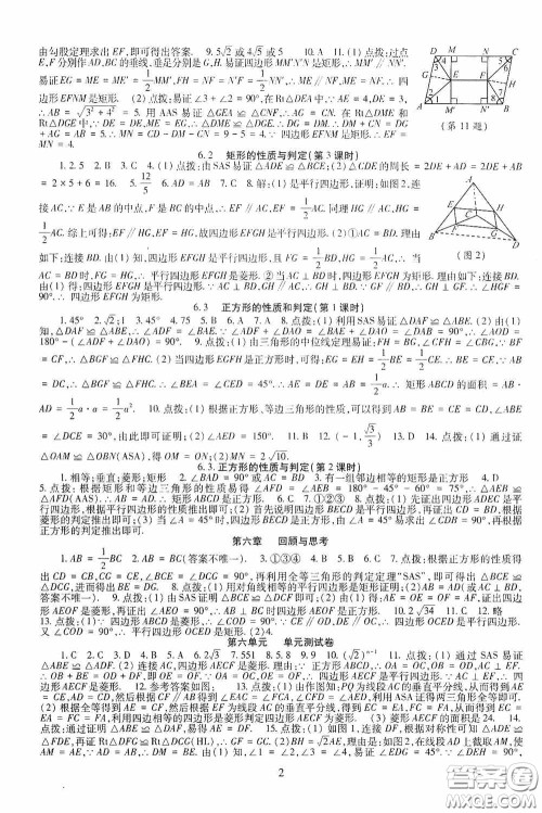 明天出版社2020智慧学习八年级数学下册54学制鲁教版答案 明天出版社2020智慧学习八年级数学下册54学制鲁教版答案
