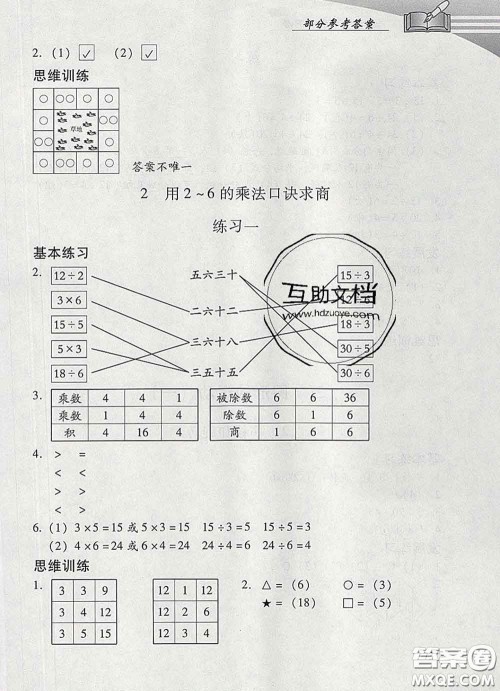 2020春智慧鱼北京西城学习探究诊断二年级数学下册人教版答案 2020春智慧鱼北京西城学习探究诊断二年级数学下册人教版答案