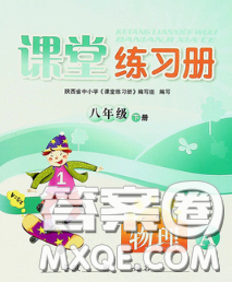 陕西师范大学出版社2020春课堂练习册八年级物理下册A版答案 陕西师范大学出版社2020春课堂练习册八年级物理下册A版答案