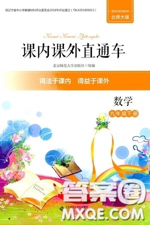 2020课内课外直通车九年级数学下册北师大版答案 2020课内课外直通车九年级数学下册北师大版答案