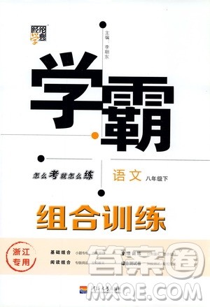 经纶学典2020年学霸组合训练语文八年级下册浙江专用参考答案 经纶学典2020年学霸组合训练语文八年级下册浙江专用参考答案