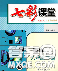 河北教育出版社2020春七彩课堂九年级数学下册湘教版答案