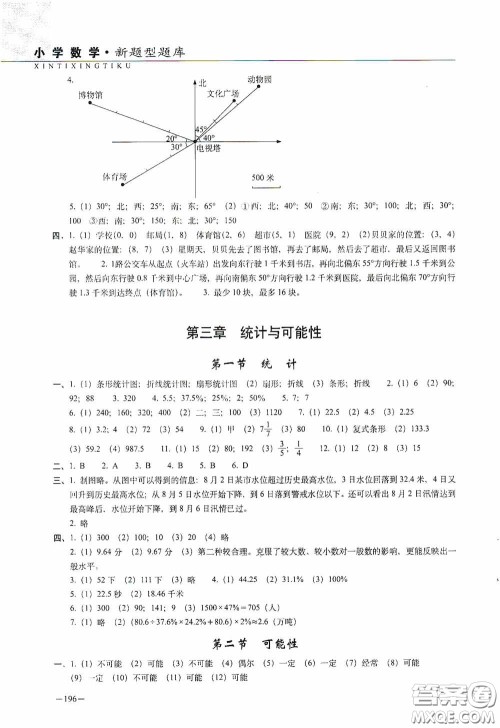 2020年68所教学教科所小学新题型题库数学最新版答案 2020年68所教学教科所小学新题型题库数学最新版答案