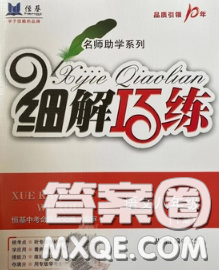 2020春名师助学系列细解巧练八年级语文下册人教版答案