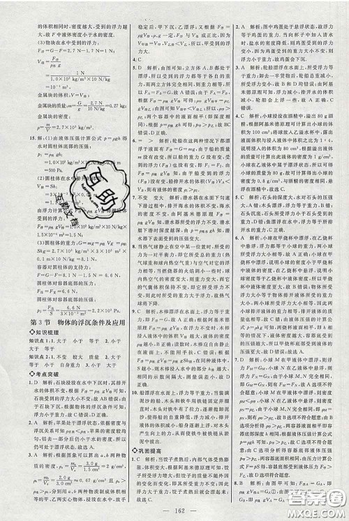 2020春名师助学系列细解巧练八年级物理下册人教版答案 2020春名师助学系列细解巧练八年级物理下册人教版答案