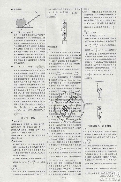 2020春名师助学系列细解巧练八年级物理下册人教版答案 2020春名师助学系列细解巧练八年级物理下册人教版答案