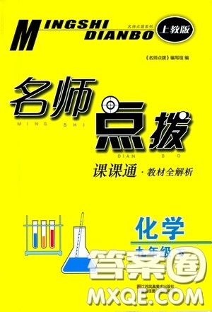 东南大学出版社2020名师点拨课课通教材全解析九年级化学下册上教版答案