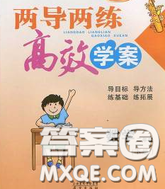 2020新版两导两练高效学案二年级数学下册北师版答案 2020新版两导两练高效学案二年级数学下册北师版答案