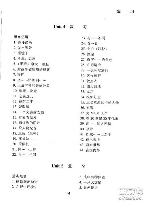 江海出版社2020能力拓展训练课堂小考卷九年级英语下册牛津英语版答案 江海出版社2020能力拓展训练课堂小考卷九年级英语下册牛津英语版答案