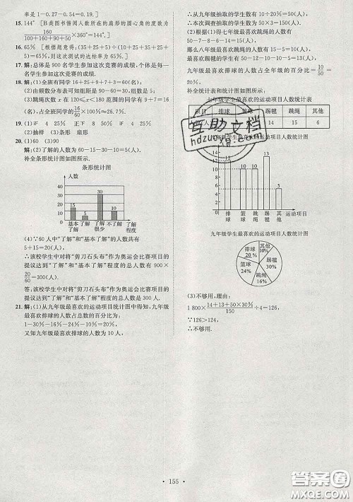2020春思路教练同步课时作业七年级数学下册人教版答案 2020春思路教练同步课时作业七年级数学下册人教版答案