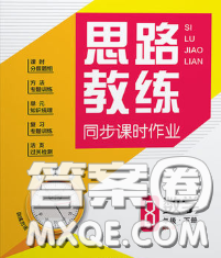 2020春思路教练同步课时作业八年级数学下册人教版答案 2020春思路教练同步课时作业八年级数学下册人教版答案