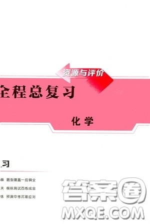 2020年资源与评价全程总复习化学综合试卷答案 2020年资源与评价全程总复习化学综合试卷答案