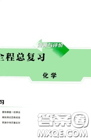 2020年资源与评价全程总复习化学仿真试卷答案 2020年资源与评价全程总复习化学仿真试卷答案