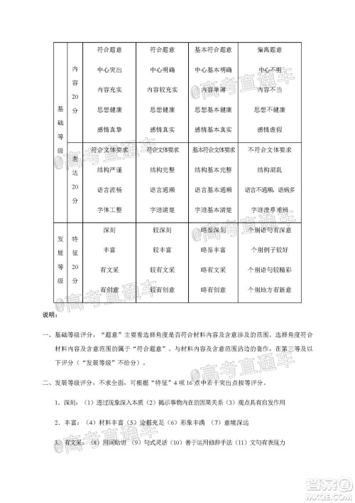 昆明第一中学2020届高中新课标高三第九次考前适应性训练语文试题及答案