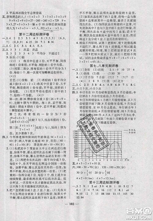 甘肃民族出版社2020优加全能大考卷五年级数学下册人教版答案 甘肃民族出版社2020优加全能大考卷五年级数学下册人教版答案