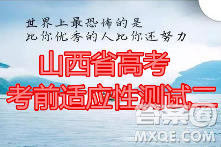 2020年山西省高考考前适应性测试二语文试题及答案