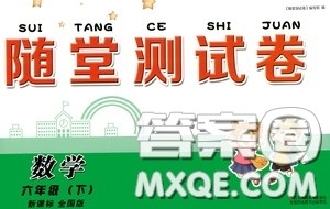 2020随堂测试卷六年级数学下册新课标全国版答案 2020随堂测试卷六年级数学下册新课标全国版答案