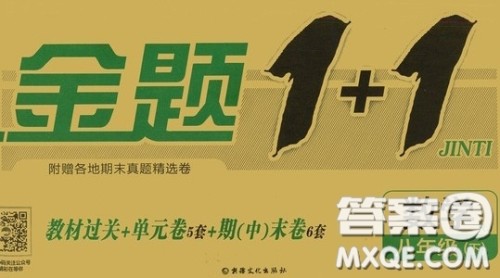 2020金题1+1八年级数学下册人教版答案 2020金题1+1八年级数学下册人教版答案