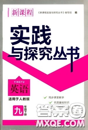 四川教育出版社2020新课程实践与探究丛书九年级英语下册人教版答案