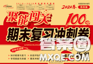 2020春聚能闯关100分期末复习冲刺卷九年级物理下册苏科版答案 2020春聚能闯关100分期末复习冲刺卷九年级物理下册苏科版答案