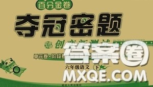 延边人民出版社2020百分金卷夺冠密题创变新测试六年级语文下册部编版答案 延边人民出版社2020百分金卷夺冠密题创变新测试六年级语文下册部编版答案