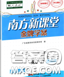 2020新版南方新课堂金牌学案四年级数学下册人教版答案