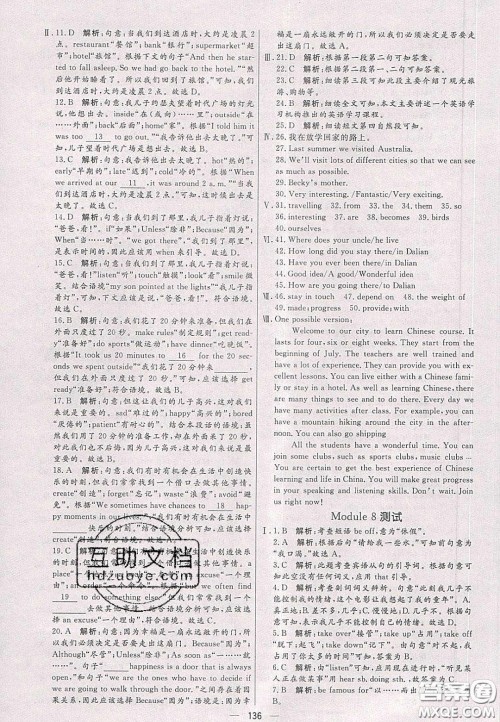 2020年亮点激活中学教材多元演练八年级英语下册外研版答案 2020年亮点激活中学教材多元演练八年级英语下册外研版答案