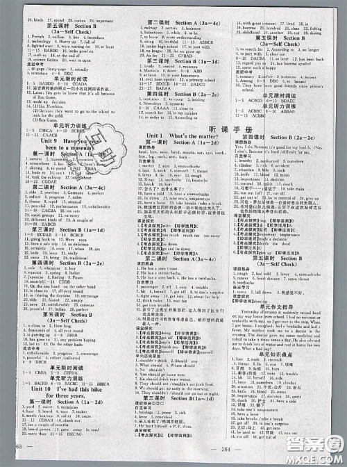 2020新版351高效课堂导学案八年级英语下册人教版答案