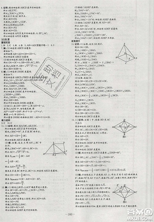 2020年初中同步学习导与练导学探案八年级数学下册沪科版答案 2020年初中同步学习导与练导学探案八年级数学下册沪科版答案