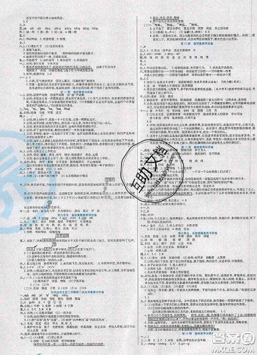 2020新版做对题核心素养卷四年级语文下册人教版答案 2020新版做对题核心素养卷四年级语文下册人教版答案